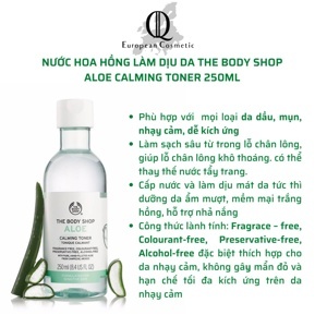 Nước hoa hồng The Body Shop Aloe Calming Toner