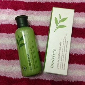 Nước hoa hồng Green tea fresh skin Innisfree