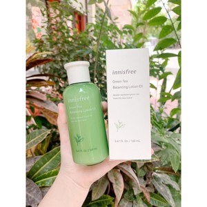 Nước hoa hồng Green tea fresh skin Innisfree