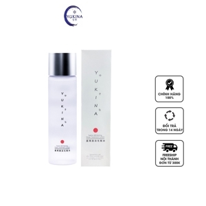 Nước hoa hồng trắng da mờ nám Yukina whitening deep treatment lotion 150ml của Nhật