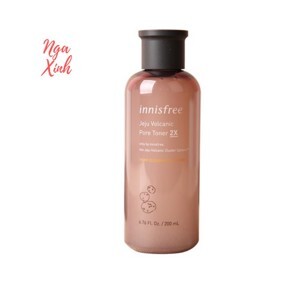 Nước hoa hồng trị mụn đầu đen Jeju Volcanic Pore Toner Innisfree