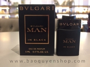 Nước hoa nam Bvlgari Man in Black - 5ml