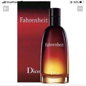 Nước hoa nam Dior Fahrenheit - 100 ml