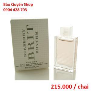 Nước hoa nữ Burberry Brit Rhythm - 5ml