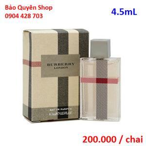 Nước hoa nữ Burberry London New for women 4.5ml EDP