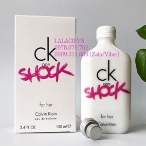 Nước hoa nữ Calvin Klein One Shock For Her Eau De Toilette 100ml
