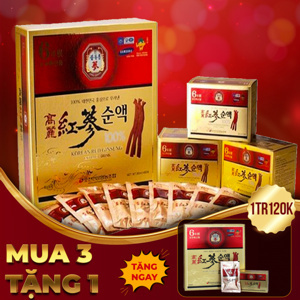 Nước hồng sâm cao ly nguyên chất pocheon 80ml loại 30 gói