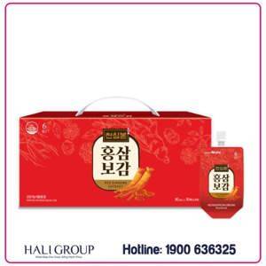 Nước hồng sâm Chunho Hàn Quốc hộp 30 gói x 80ml