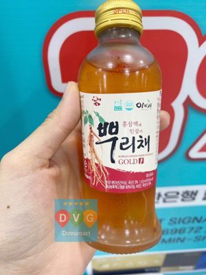 Nước Hồng Sâm Củ Hàn Quốc Chai 120ml (Korean Ginseng Drink With Root)