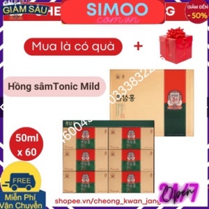 Nước Hồng Sâm Dạng Gói KGC Cheong Kwan Jang Tonic Mild (60 gói)