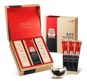 Nước hồng sâm Everytime Hậu Duệ Mặt Trời KGC hộp 30 gói x 10ml cao cấp