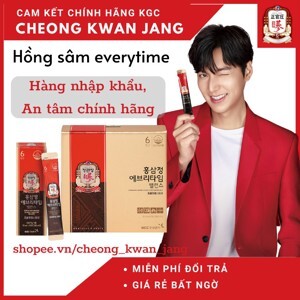 Nước hồng sâm Everytime Hậu Duệ Mặt Trời KGC hộp 30 gói x 10ml cao cấp