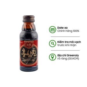 Nước hồng sâm Hongsamjin Gold, Chai 100ml