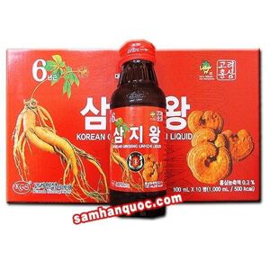 Nước hồng sâm linh chi KGS 1000ml (100ml x 10 chai)