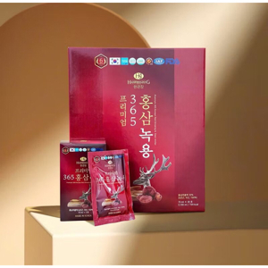 Nước hồng sâm linh chi nhung hươu 365 Hansusam 60 gói