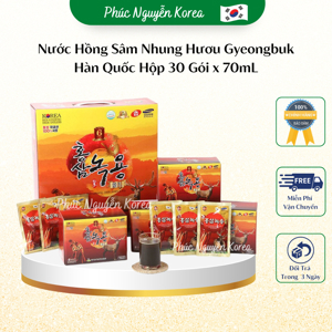 Nước hồng sâm nhung hươu Gyeongbuk Hàn Quốc
