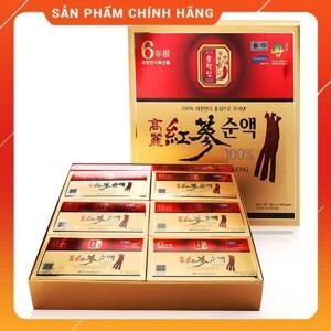 Nước hồng sâm Pocheon 100% (30 Gói x 80ml)