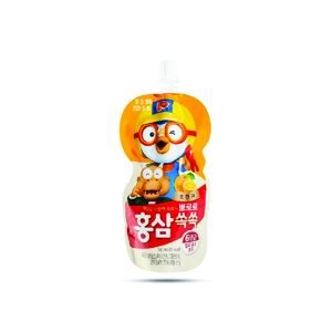 Nước hồng sâm trẻ em hiệu Pororo – túi 100ml