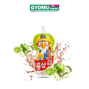 Nước hồng sâm trẻ em hiệu Pororo – túi 100ml