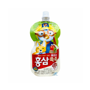 Nước hồng sâm trẻ em hiệu Pororo – túi 100ml