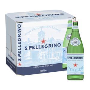 Nước khoáng có ga S.Pellegrino - chai 1L