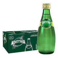 Nước khoáng có ga vị chanh xanh hiệu Perrier 330ml