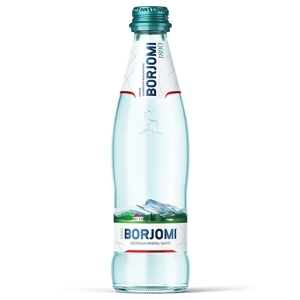 Nước khoáng có gas hiệu Borjomi – chai 50cl