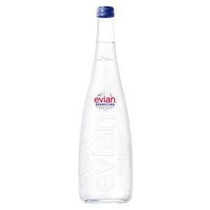 Nước khoáng đóng chai Evian chai 750ml