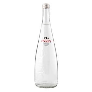 Nước khoáng đóng chai Evian chai 750ml