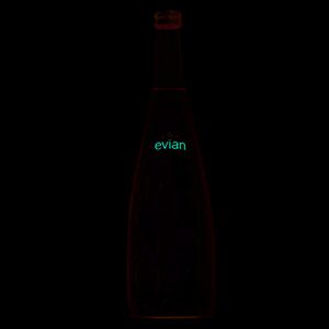 Nước khoáng đóng chai thủy tinh Evian 750ml x 12