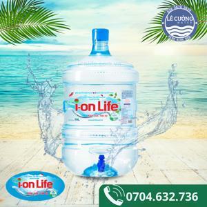 Nước khoáng I-on Life bình vòi 19 lít