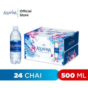 Nước khoáng thiên nhiên Aquafina thùng 24 chai x 500ml