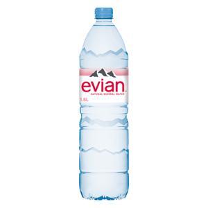 Nước khoáng thiên nhiên Evian chai 1.5L