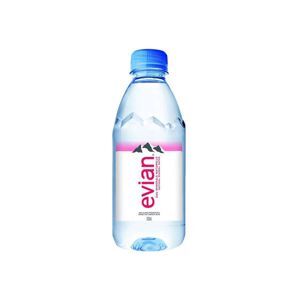 Nước khoáng thiên nhiên Evian chai 330ml