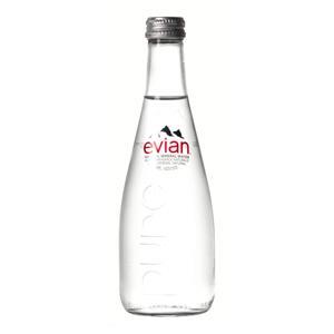 Nước khoáng thiên nhiên Evian chai 330ml