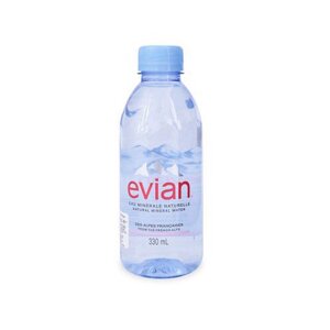 Nước khoáng thiên nhiên Evian chai 330ml