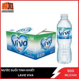 Nước khoáng thiên nhiên LaVie thùng 24 chai x 500ml