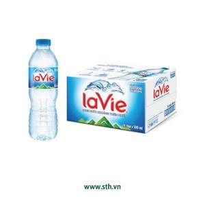 Nước khoáng thiên nhiên Lavie chai 500ml