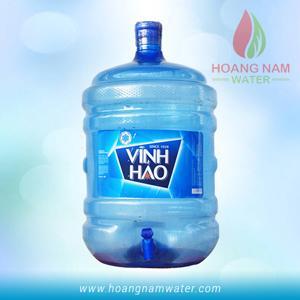 Nước khoáng Vĩnh Hảo 20L bình có vòi