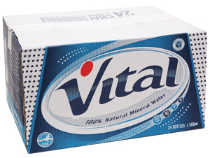 Nước khoáng Vital - Thùng 24 chai 500ml