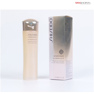 Nước làm mềm da, chống lão hóa Shiseido Benefiance WrinkleResist24 Balancing Softener