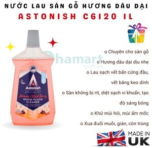 Nước lau sàn gỗ Astonish C6120 1L