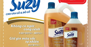 Nước Lau Sàn Gỗ Và Đỗ Gỗ Suzy 1L