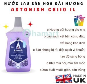 Nước lau sàn hoa oải hương Astonish C6110 1L