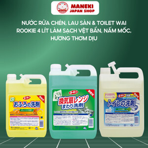 Nước lau sàn, nhà tắm Wai Rookie V nhà tắm - 4 lít