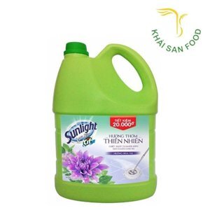 Nước Lau Sàn Sunlight Hương Hoa Hạ Dạng Chai 3.8kg