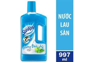 Nước Lau Sàn Sunlight Hương Lily & Nhài tây Chai 1kg