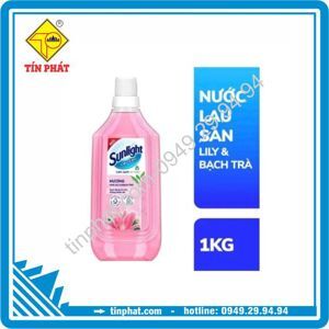 Nước Lau Sàn Sunlight Hương Lily & Nhài tây Chai 1kg