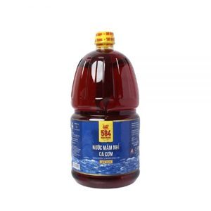 Nước mắm cá cơm 584 Nha Trang 25 độ đạm bình 2 lít