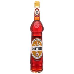 Nước mắm cao đạm Liên Thành nhãn vàng chai 600ml